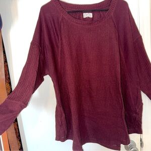 Maurices Burgundy Sweater